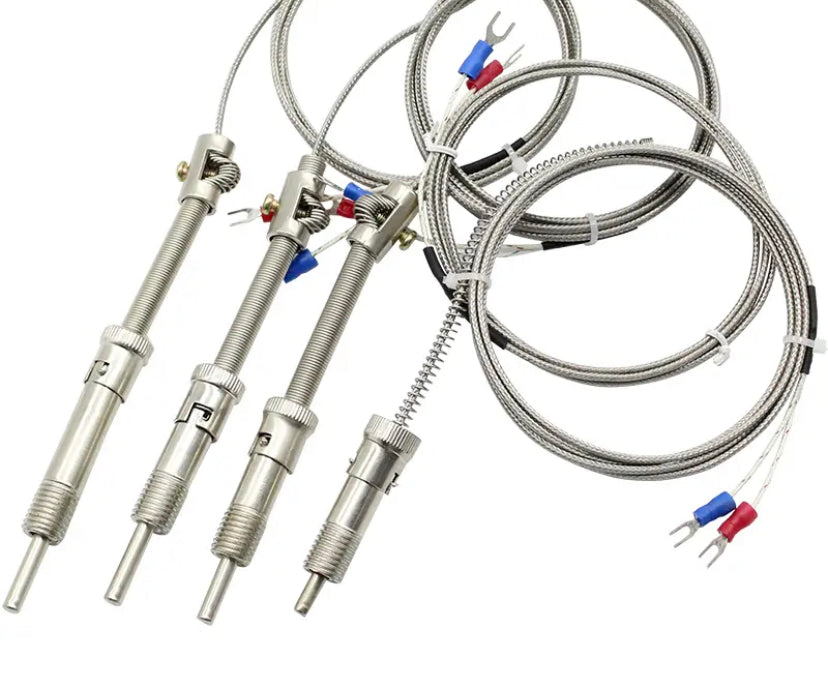 holder Type-K Sensor -400C Thermocouple Probe Temperature Tester Platinum Resister Waterproof Metal Shielded Wire