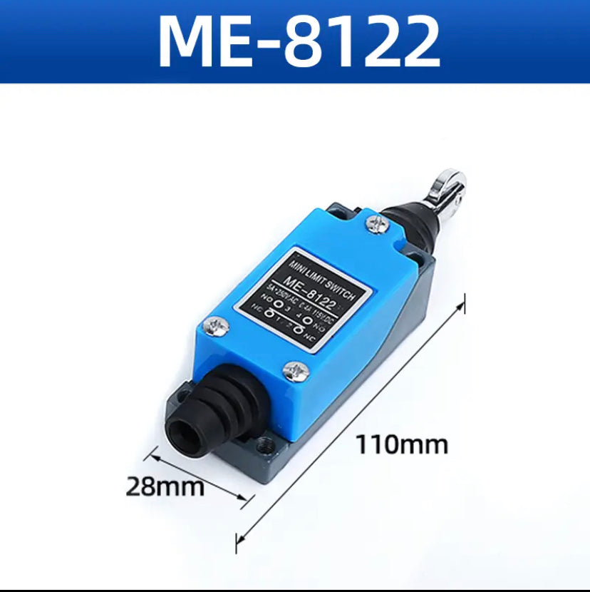 ME-8104 ME-8107 ME-8108 ME-8111 ME-8112 ME-8166 -8169 Limit Switch Rotary Adjustable Roller Lever Arm Travel Switch AC250V NO NC