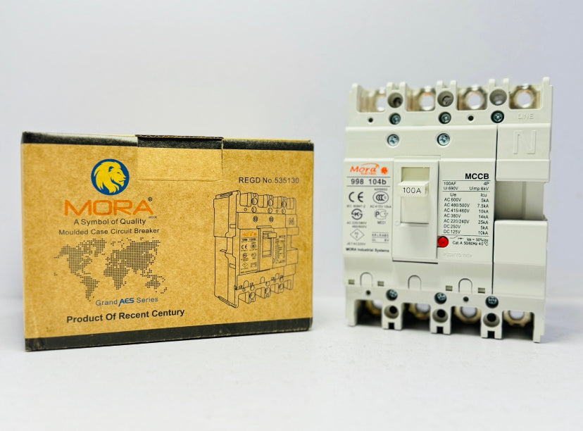 MORA 100A 4P MCCB