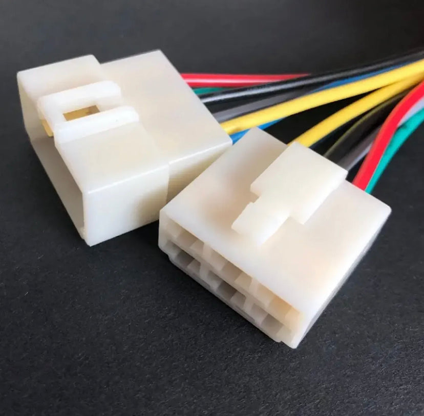 6.3mm2/3/4/6/8/9/12/14 pin automobile connector harness terminal high current male and female plug kit