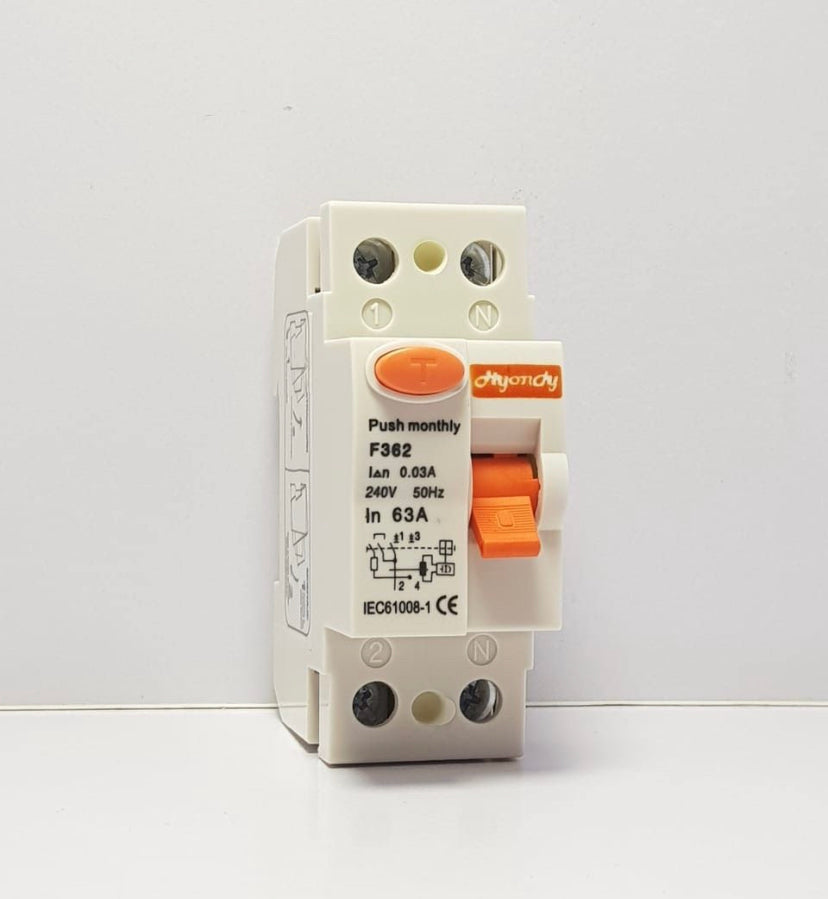 Hyundai Earth Leakage Breaker 2P 63A
