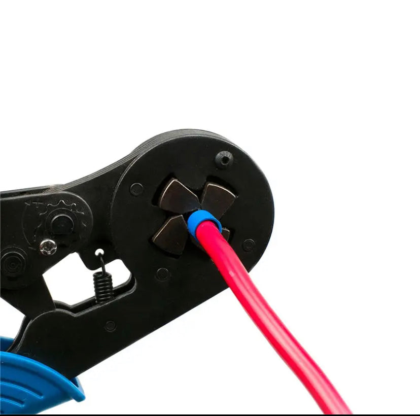 HSC8 16-4 Mini Adjustable Crimping Pliers 6-16mm² Clamp Tube Terminal Crimping Tool 10-5 AWG Multi-Tool Manual Pliers