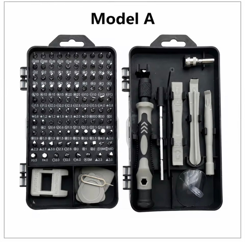 115-in-1 Precision Screwdriver Sets, Professional Repair Tool Kit for Electronics, Phone, Watch, Automotive Maintenance