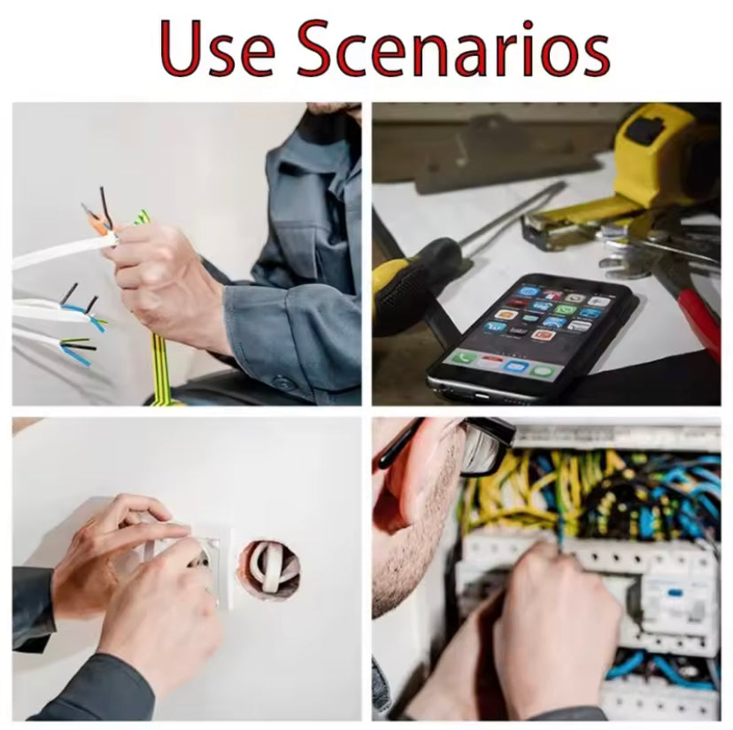 Non-Contact Voltage Tester Pen Intelligent Electric Screwdriver Power Detector Circuit Tester for Safe Electrical Testing