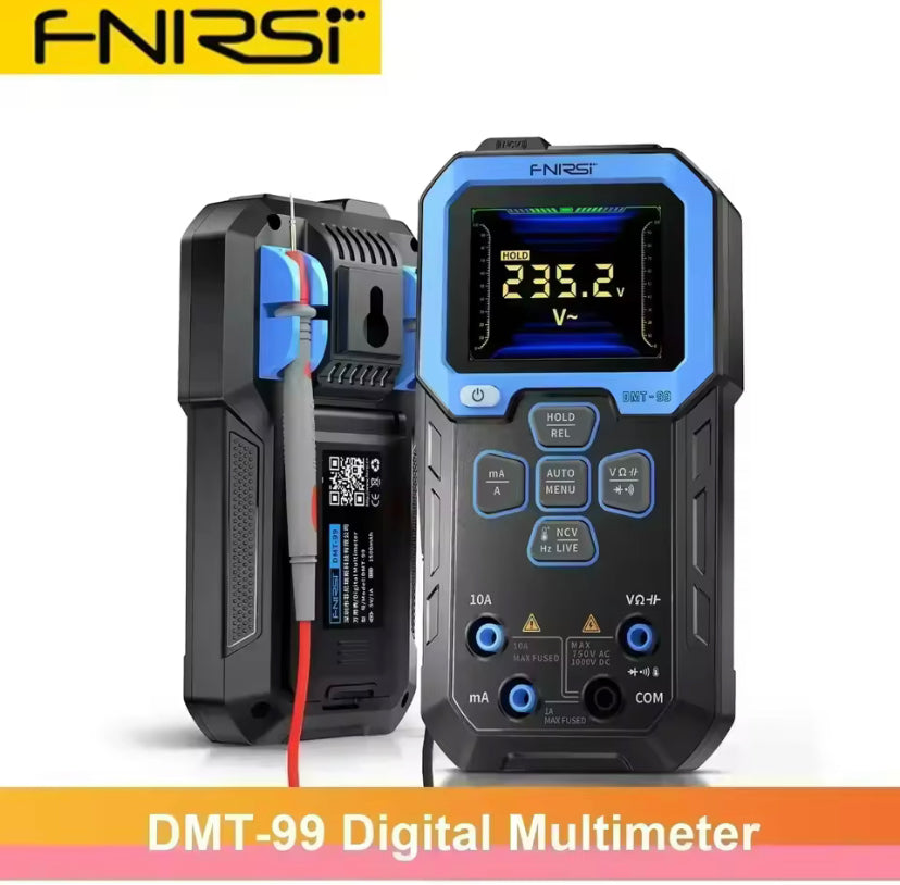 FNIRSI DMT-99 Digital Display Professional DMT99 Multimeter 10000 Counts True RMS Auto AC DC Tester Smart Voltmeter Ammeter
