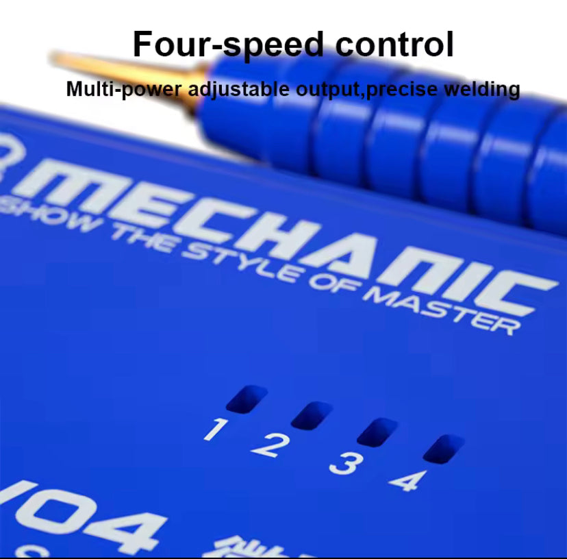 MECHANIC W04 Micro Battery Spot Welder with Four Gears for Phone Battery Repair Precision Mini Spot Welding Machine