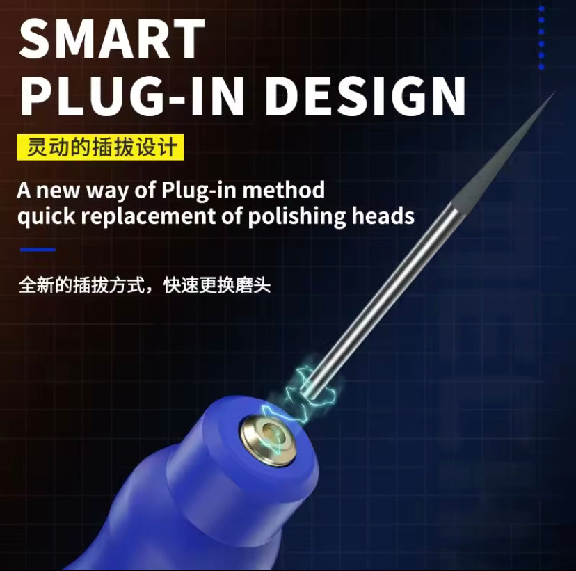 MECHANIC IRX6 pro Charging Wireless Small Handheld Chip polishing Pen MINI Electric Carving Grinding Machine for Mobile Phone