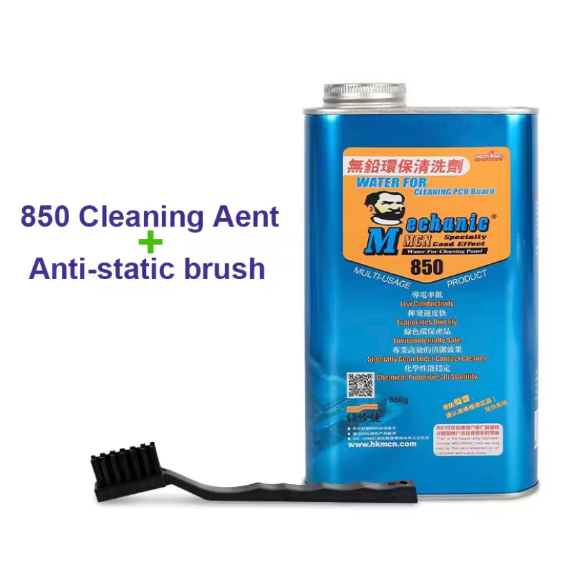 MECHANIC OFFICIAL High-efficiency lead-free Washing water Circuit Board Cleaner Agent Liquid For Mobile Phone Repair Cleaning