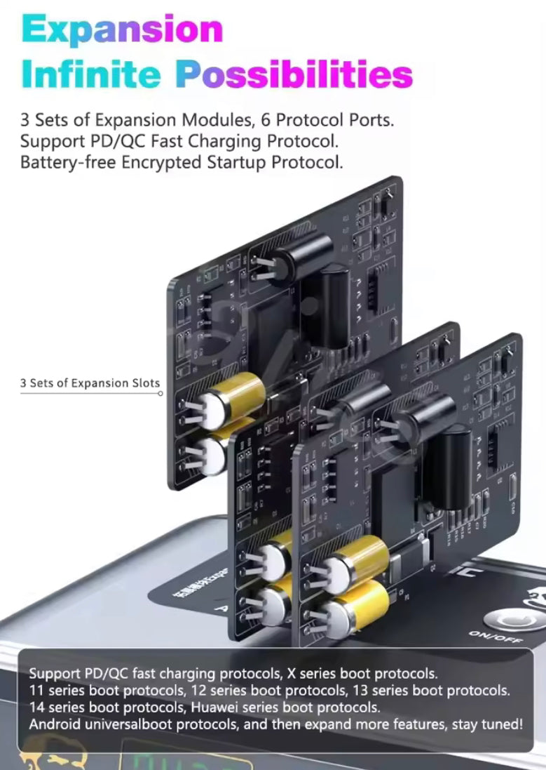 MECHANIC Thor Power Adjustable DC Regulated Power Supply Expansion Interface Intelligent IoT Digital Diagnostic Power Supply