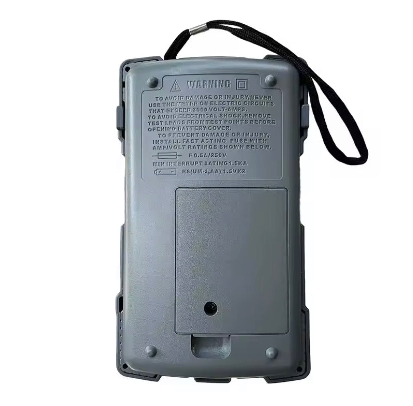 CD800a Digital Multimeter Electrical Capacitance Frequency Measurement Hand Strap Instruction