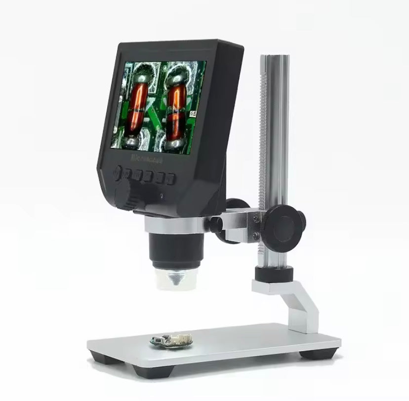 G600 600X Electronic USB Microscope Digital Soldering Video Microscope Camera 4.3 inch LCD Endoscope Magnifying Camera