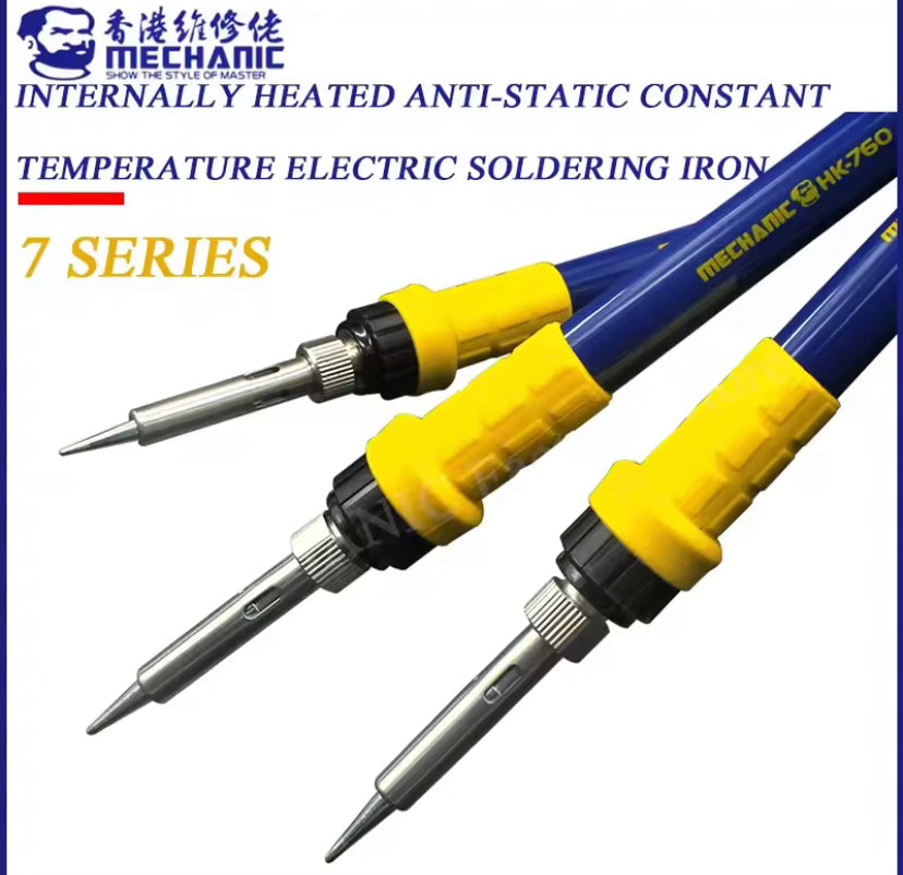 MECHANIC HK-735 Electric Soldering Iron 35W/45W/60W Internal Heating Type Anti-Static Welding Pen Electronic Repair Welding Tool