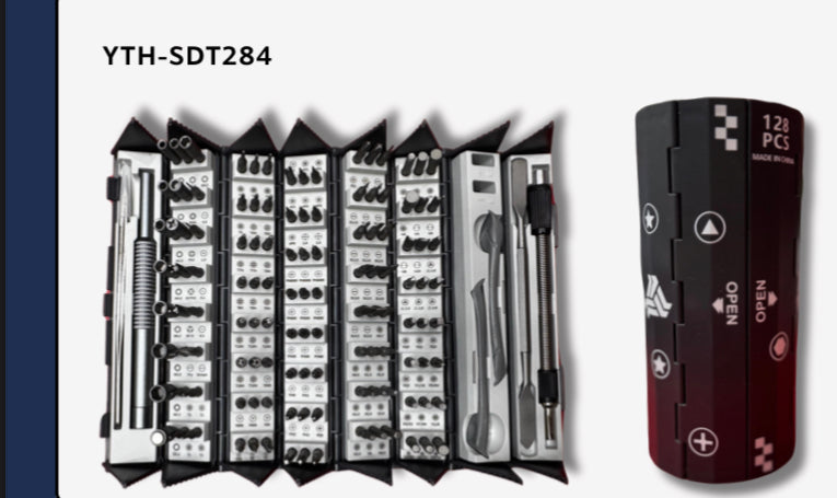 128 in 1 Precision Screwdriver Set Screw Driver Bits Portable Professional Electronic Repair Tool Set Magnetic Phillips