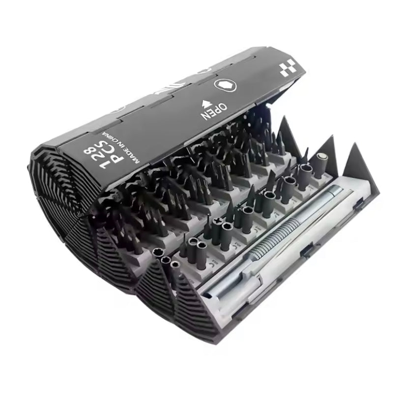 128 in 1 Precision Screwdriver Set Screw Driver Bits Portable Professional Electronic Repair Tool Set Magnetic Phillips