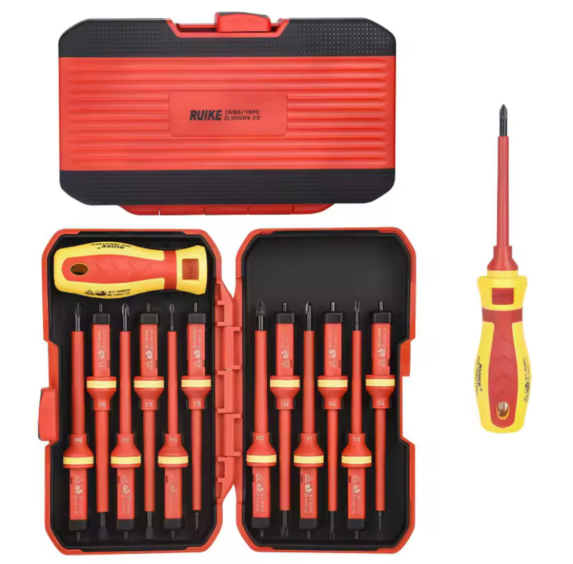 13 in 1 Multifunctional Insulated Screwdriver Household Combination of High Voltage Resistant Electrician Tools Electrician Tools