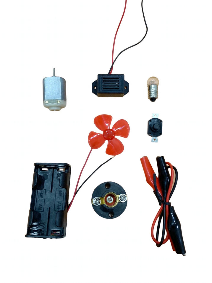 8PCS Student Experiment Power DIY Projects KIT Students Experimental Products Electricity board Accessories Mini