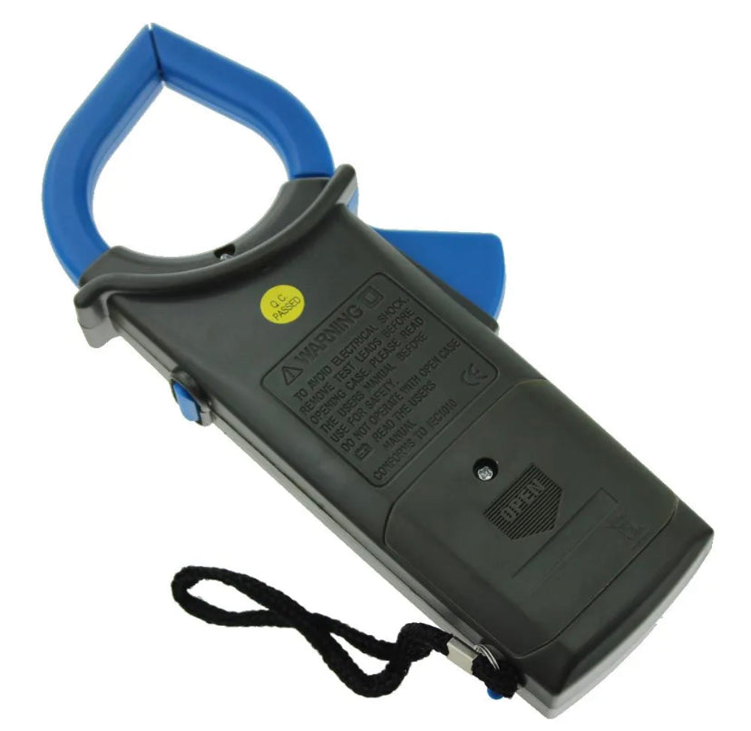 6266 Digital Clamp Meter AC/DC Voltage AC Amp Multimeter Large LCD Screen Phone Keyboard Car Ohm Live Line Electric Tester