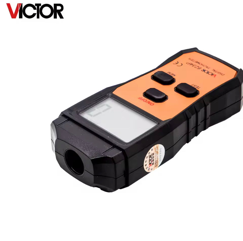 Victor 6234P Digital Laser Tachometer Tester Diagnostic Tool Non-Contact Motor Lathe Speed Gauge Revolution Spin RPM Meter