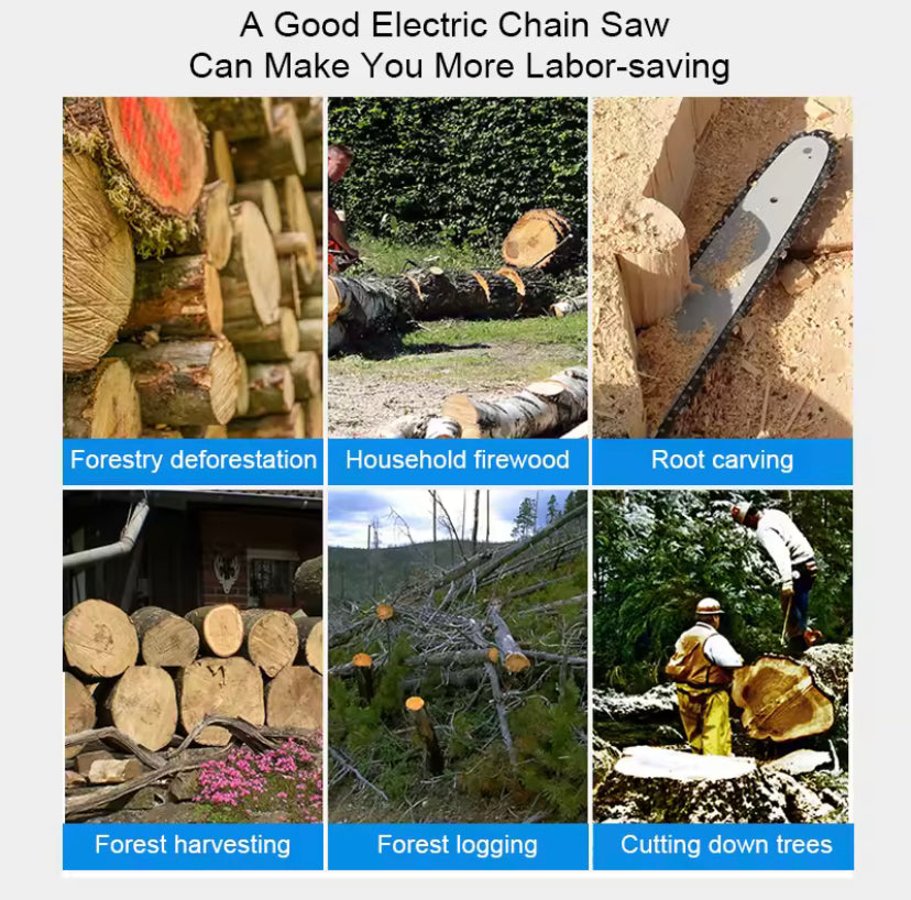 Angel Grinder To Electric ChainSaw Converter 12 INCH Multifunction Adapter Converter Bracket DIY Set For 12'' Electric Angle Grinder Woodworking Tools