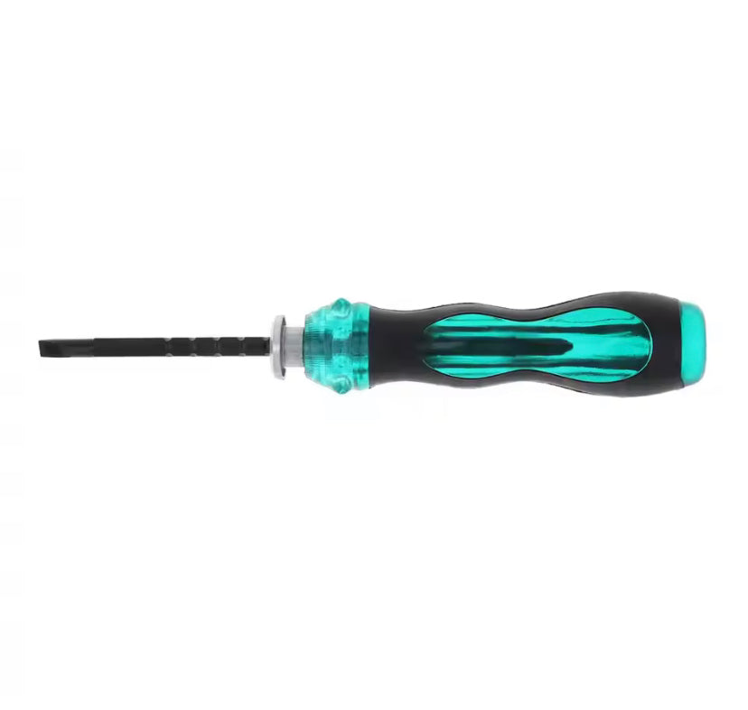 Telescopic Ratchet Screwdriver Repair Tools Household Hand Tool Dual-end Screw Driver Slotted Cross Magnetic Screwdriver