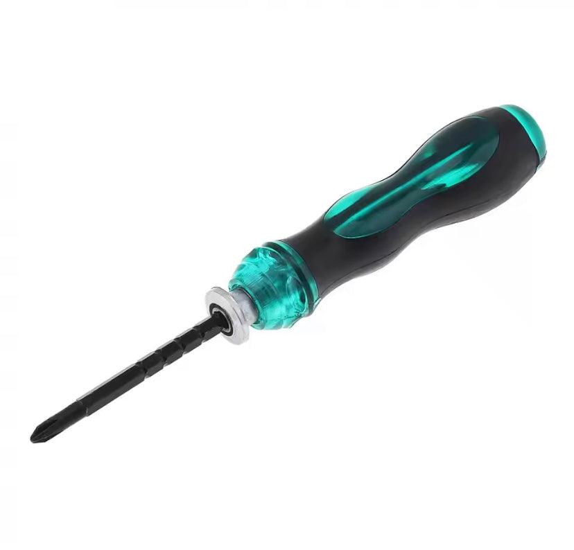 Telescopic Ratchet Screwdriver Repair Tools Household Hand Tool Dual-end Screw Driver Slotted Cross Magnetic Screwdriver
