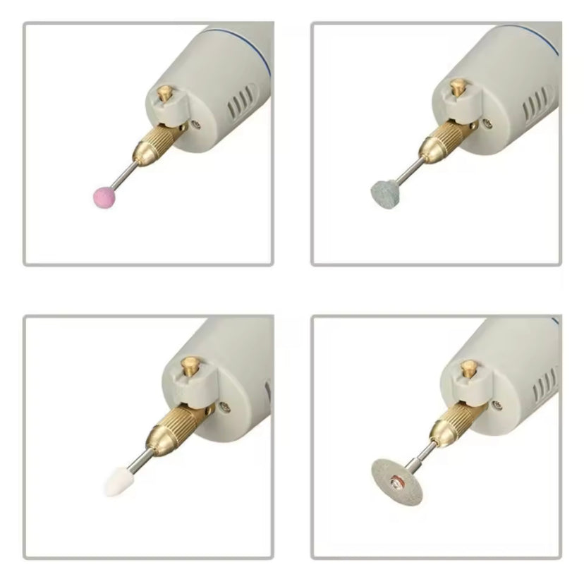 Mini Electric Drill Set DIY Micro Electrical Drill Grinder For Dremel Wood Jewel Stone Cutting Drilling Grinding Engraving Tool