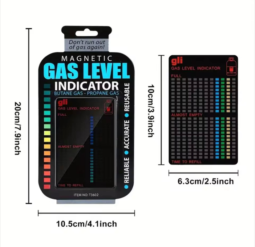 Gas Indicator Level Practical Propane Butane LPG Fuel Gas Tank Level Indicator For Home Kitchen Outdoor Use