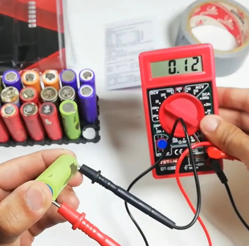 Titan DT830D Digital Multimeter – Handheld LCD AVO Meter for Voltage, Current, Resistance, Diode & Transistor Testing