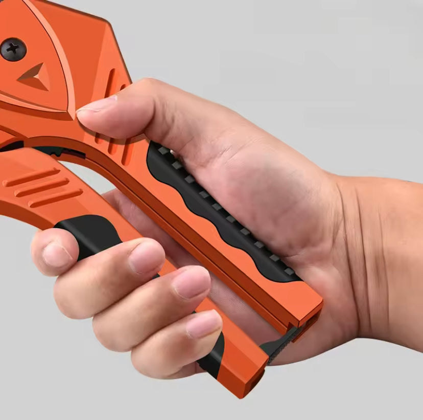 PVC Pipe Cutter Scissors Multifunctional Ratchet PPR/PEX Cutting Hose Cutter Portable Safety Lock Hand Tools 43mm