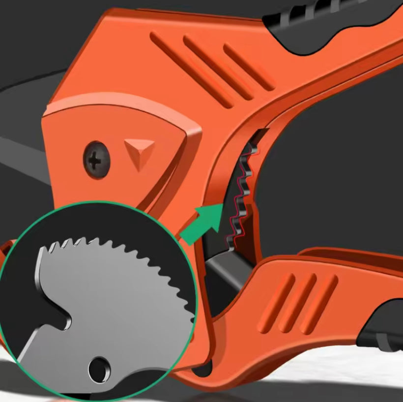 PVC Pipe Cutter Scissors Multifunctional Ratchet PPR/PEX Cutting Hose Cutter Portable Safety Lock Hand Tools 43mm