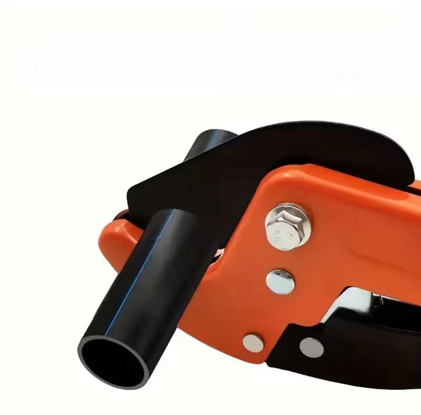 PVC Pipe Cutter Scissors Multifunctional Ratchet PPR/PEX Cutting Hose Cutter Portable Safety Lock Hand Tools 43mm