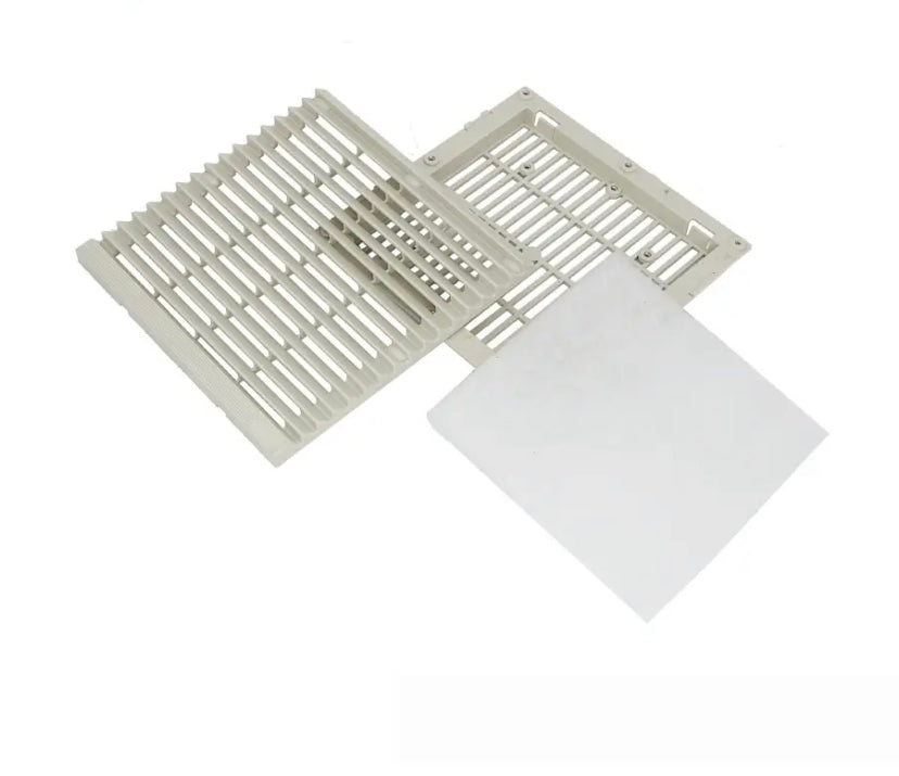 Cabinet Ventilation Filter Shutters Cover Dustproof Grille Louvers Blower Exhaust 120 mm Cooling Fan Panel Without Fan