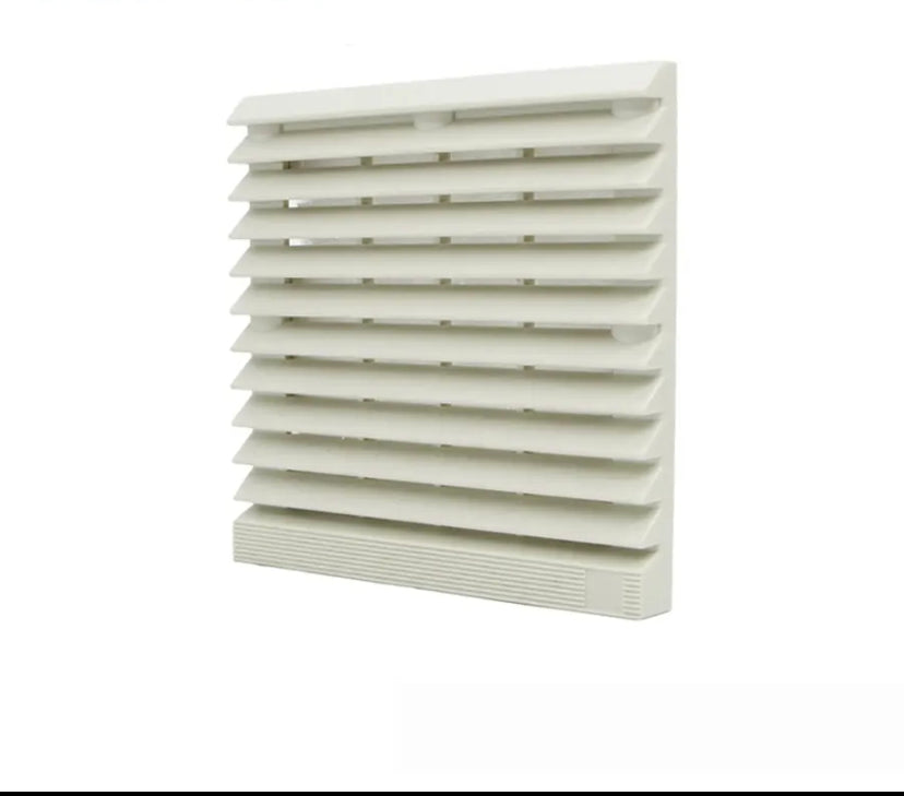 Cabinet Ventilation Filter Shutters Cover Dustproof Grille Louvers Blower Exhaust 120 mm Cooling Fan Panel Without Fan