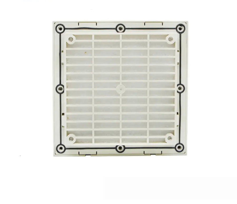 Cabinet Ventilation Filter Shutters Cover Dustproof Grille Louvers Blower Exhaust 120 mm Cooling Fan Panel Without Fan