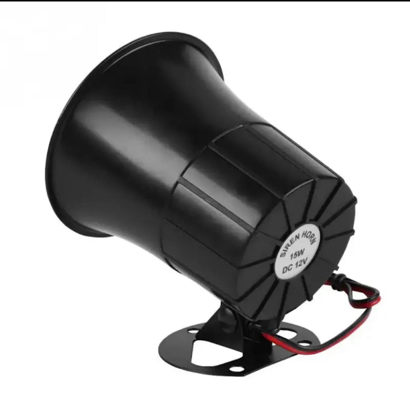 DC 12V Wired Loud Alarm Siren Horn Outdoor For Home Security Protection System