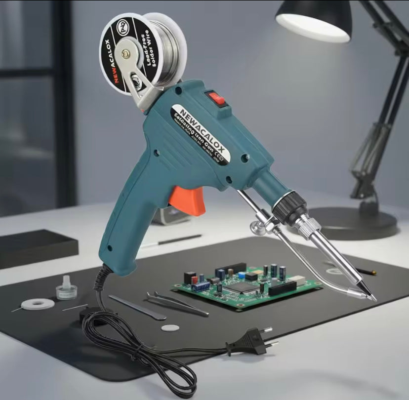 Handheld Internal Heating Iron 60W Automatic Soldering Gun Welding Platform Welding Repair Tool 220V
