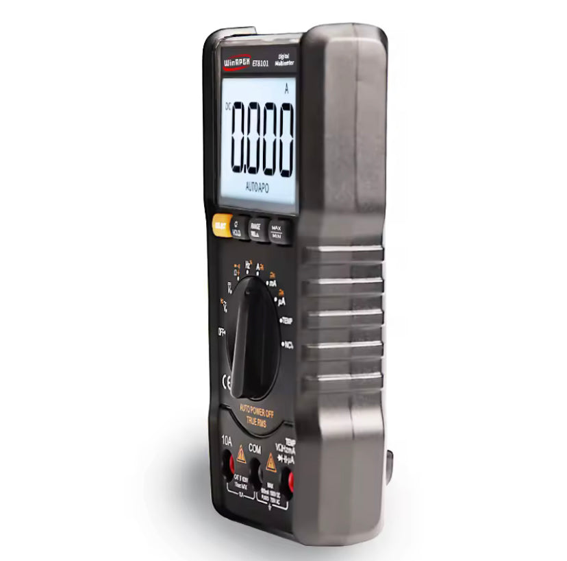 ET8101 AutoRange Digital Multimeter 6000 Counts True RMS LCD Digital Voltmeter 1000V 10A AC/DC Smart Ammeter Pocket Multimeters Buzzer
