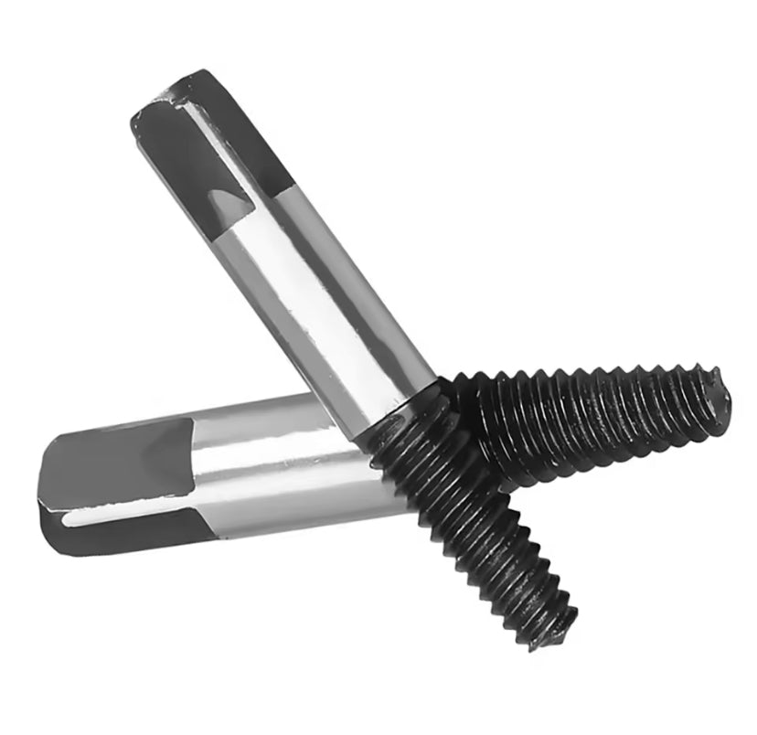 8Pcs Screw Extractor Drill Bit Slip Tooth Remover Broken Bolt Damaged Screw Tube Fitting Extractor Hand Power Repair Set