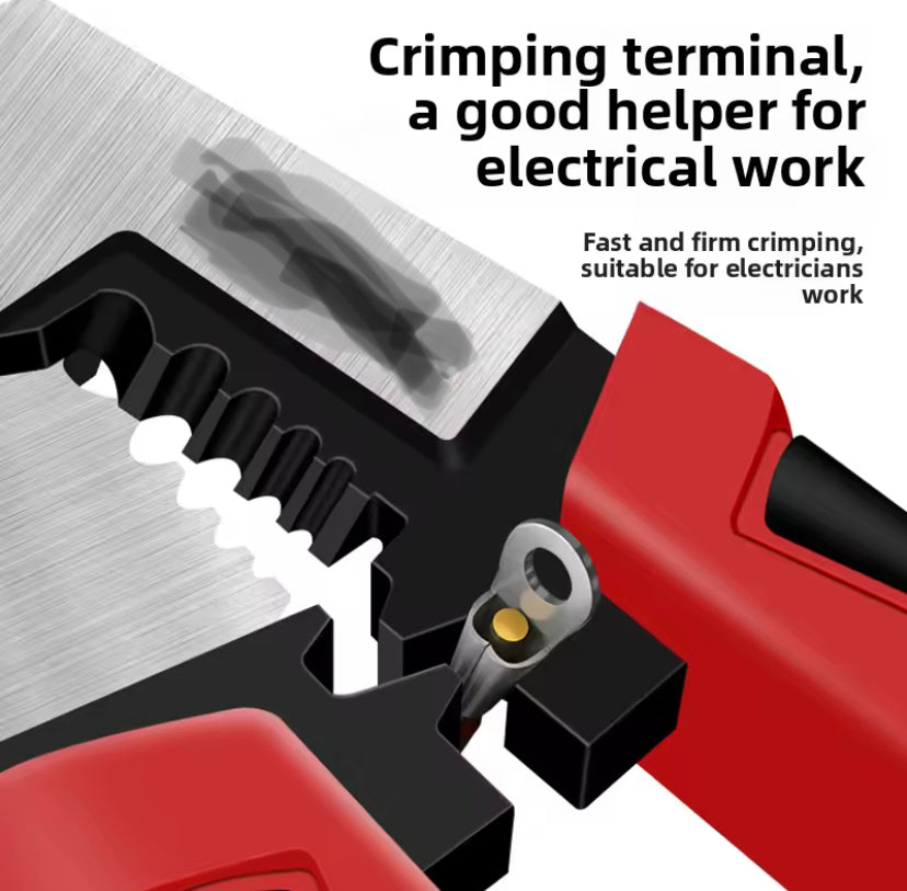 1PCS Multifunctional Cable Cutter 6-Inch Anti Slip and Durable Industrial Grade Manual Tool for Electricians