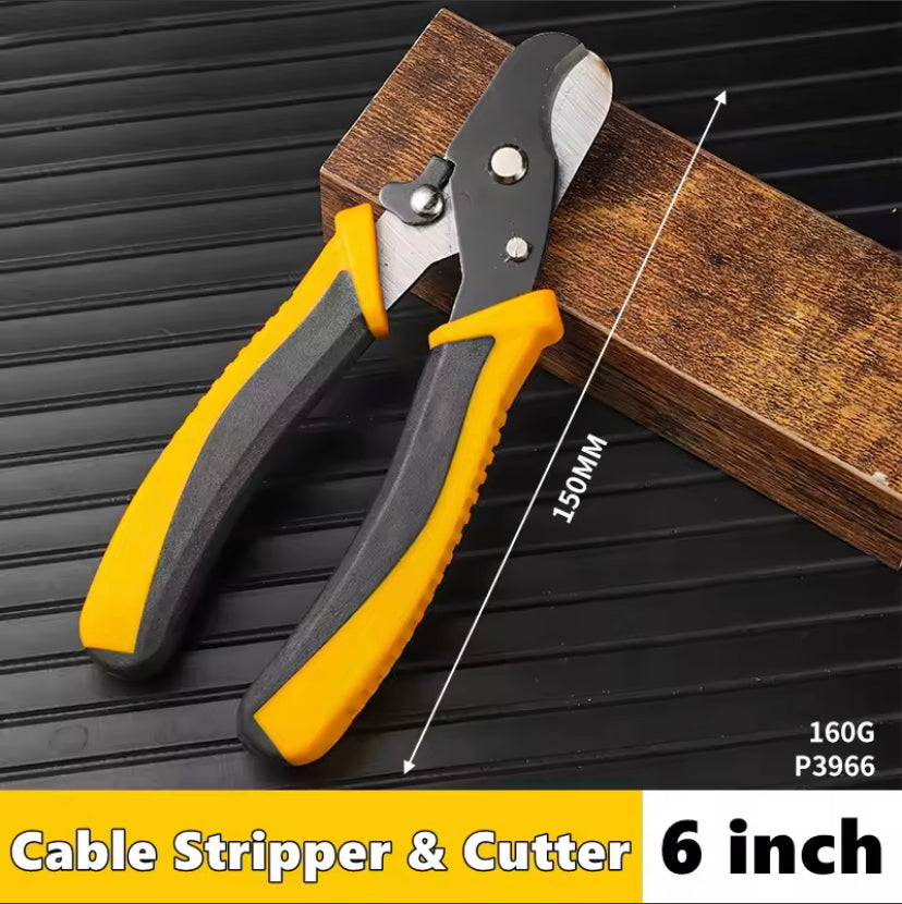 Cable Cutters for Electrical Wire Wire Stripper Plier Multifunction Wire Cutting Tool Stripping Scissors Electrician Hand Tools