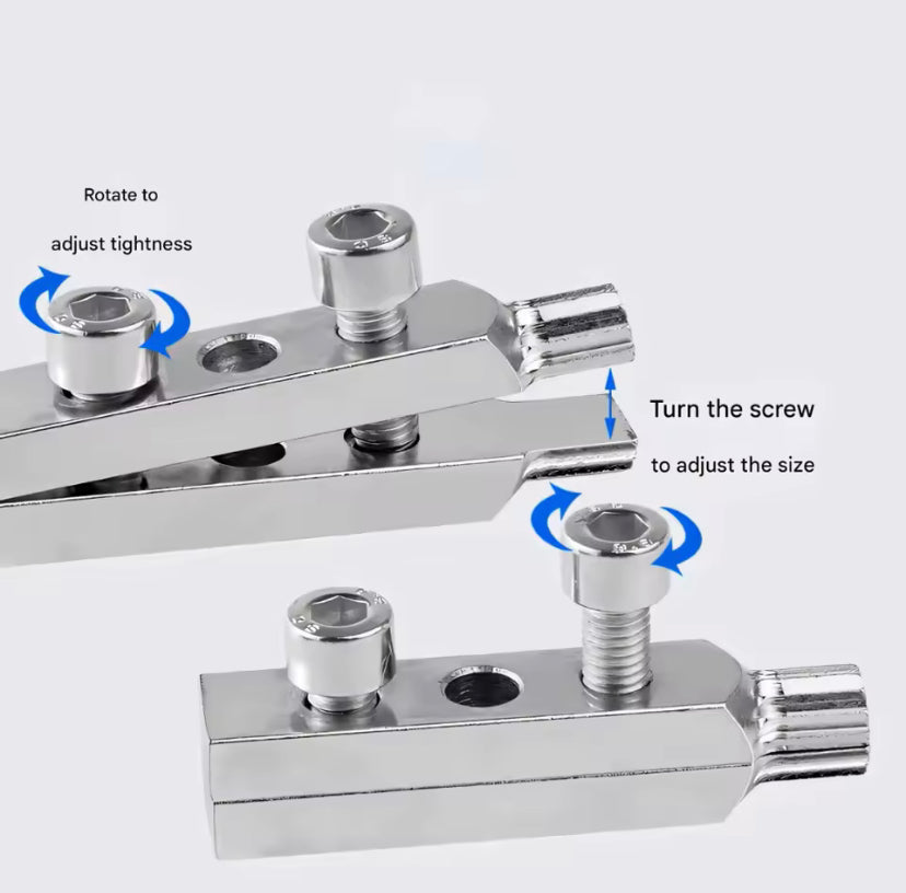 4/6 point faucet angle valve wire extractor water pipe breakage broken wire slide tooth broken end removal tool