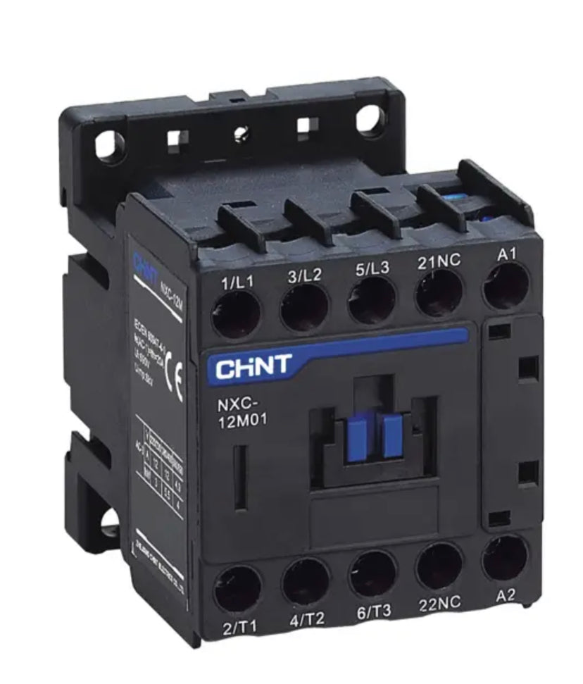CHINT NXC- 09 12 18 25 32 38 NXC Magnetic AC Contactor AC24V 36V 110V 220V 380V 9A/12A/18A/25A/32A