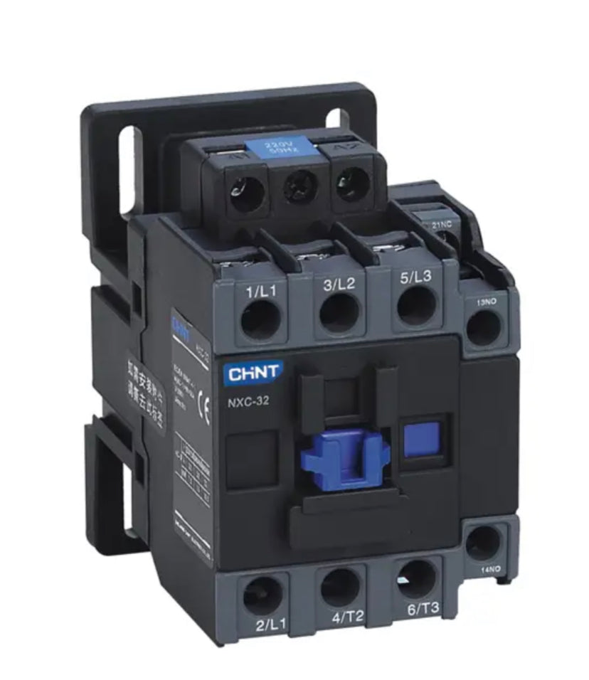 CHINT NXC- 09 12 18 25 32 38 NXC Magnetic AC Contactor AC24V 36V 110V 220V 380V 9A/12A/18A/25A/32A
