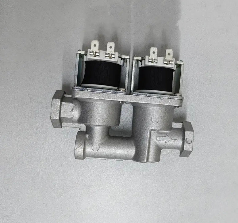 Double Coil Valve For Pizza Oven 24VDC (BLACK)