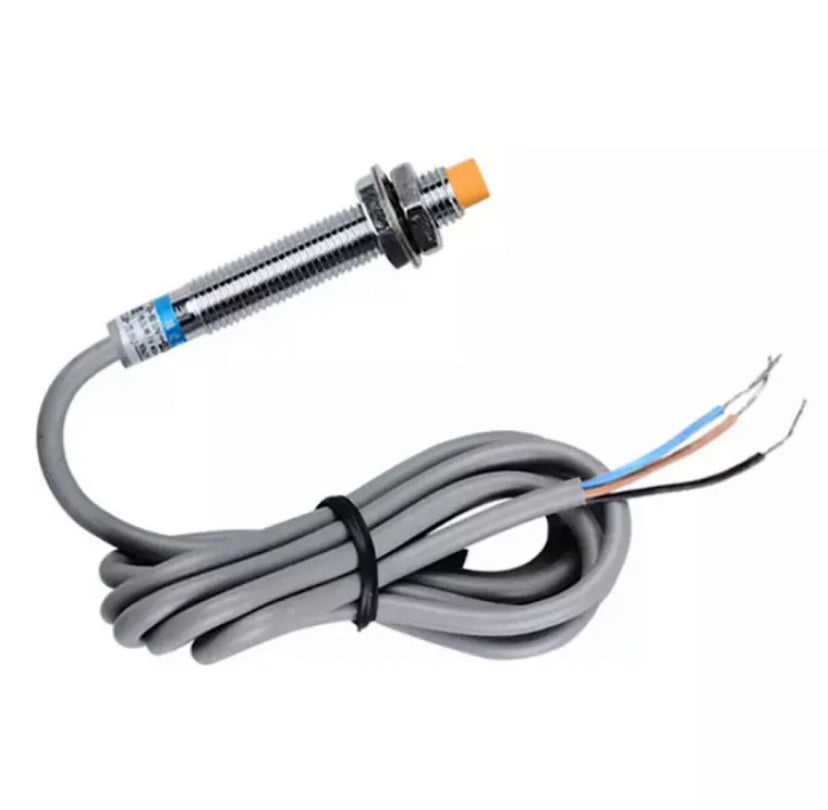8mm Dia Proximity Sensor Switch Detect Metal Sensor Switches 12V DC 220V AC NPN PNP NO NC 2mm Detection Distance