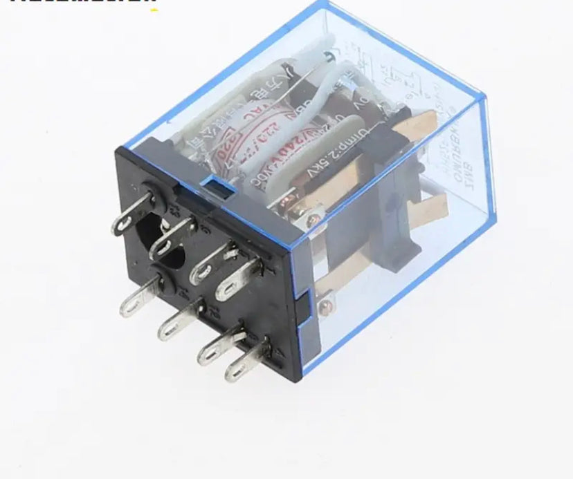 MY2 General Purpose Relay ,8pins relay 12V 24V 110V 220V relay MY2