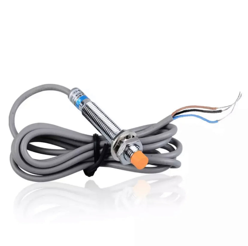 8mm Dia Proximity Sensor Switch Detect Metal Sensor Switches 12V DC 220V AC NPN PNP NO NC 2mm Detection Distance