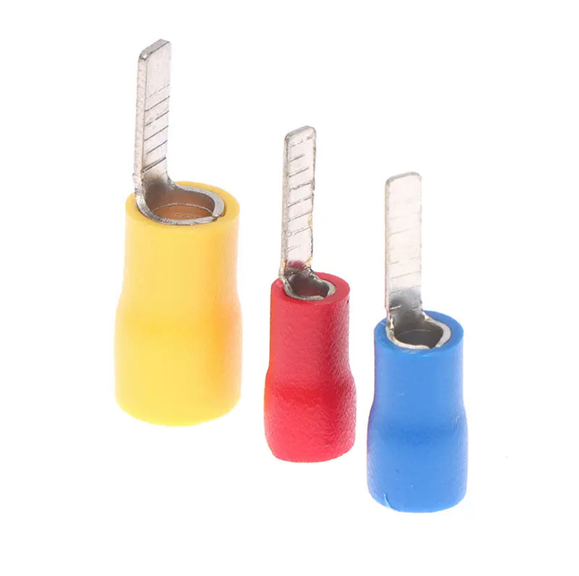 DBV1.25-10 DBV2-14 DBV5.5-10 Chip-shaped Cold-pressed Terminal Plug-in Insulated Blade Cable Lug Sleeve Pin Terminals Connector