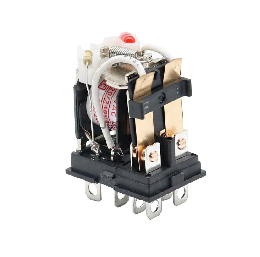 Ly2 Relay Gernal Purpose Power Relay , 10A Contact Rating 12 24 110 220v