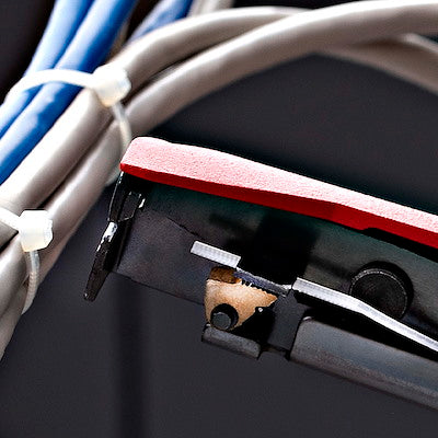 Nylon Cable Tie Gun, Zip Tie Cable Installation and Cutter Tool, Zip Tie Tensioning/Tightener, Works with Nylon Zip Ties 2.4mm to 4.8mm